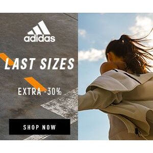 adidas Outlet – bis zu 50% im Sale + 30 % Extra-Rabatt auf Lucky Sizes