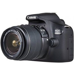 Canon EOS 2000D Spiegelreflexkamera mit Objektiv EF-S 18-55 IS II inkl. Versand um 269 € statt 333 € (neuer Bestpreis)