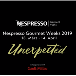 Nespresso Gourmet Weeks – 2-3 Gänge Menüs in Top Restaurants