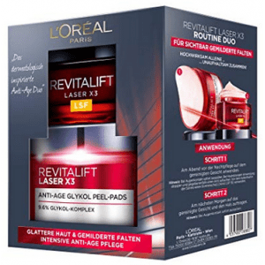 L’Oréal Revitalift Laser X3 Duo Gesichtspflegeset um 14,99 € statt 33,68 €