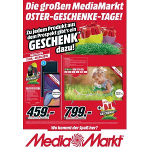 Media Markt Oster-Geschenke-Tage (bis 20. April 2019)