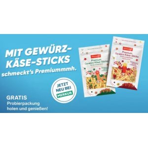 7x SalzburgMilch Gewürz-Käse-Sticks GRATIS (Merkur / Marktguru)