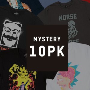 Mystery Geek T-Shirts 10er Pack inkl. Versand um 38,48 €