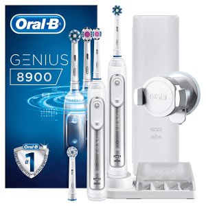 Oral-B Genius 8900 Elektrische Zahnbürste mit 2. Handstück und Reise-Etui inkl. Versand um 83,99 € statt 110,91 €