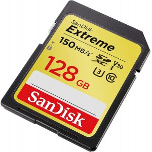 SanDisk Extreme 128GB SDXC Speicherkarte um 18,99 € statt 26,99 €