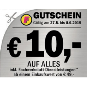 Forstinger 10 € Gutschein – auch auf Dienstleistungen