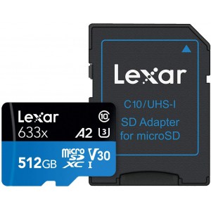 Lexar High-Performance 633x microSDXC 512GB um 50,42 € statt 71,98 €