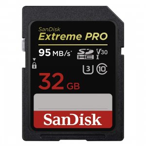 SanDisk Extreme PRO 32 GB SDXC Speicherkarte um 9 € statt 14,98 €