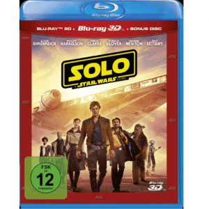 “Solo: A Star Wars Story” [3D Blu-ray] um 0,99 € statt 15,12 €