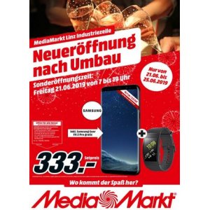 Media Markt Linz Industriezeile – Neueröffnung (21. – 26.06.)