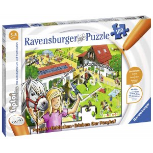 Ravensburger tiptoi 00518 – Puzzle: Ponyhof um 9,99 € statt 17 €