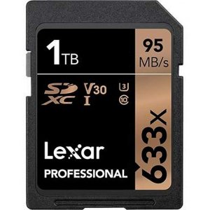 Lexar Professional 633x 1TB SDXC Speicherkarte um 203,85 € statt 391 €
