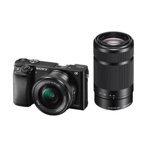 Sony Alpha 6000 Systemkamera + 2 Objektive um 519,39 € statt 680,98 €