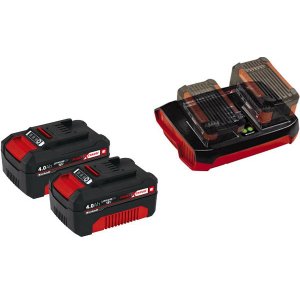 Einhell Power X-Twincharger 3A + 2x X-Change Akku 4.0Ah um 109 €