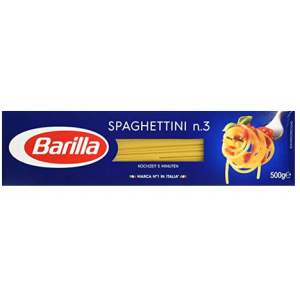 Barilla Hartweizen Pasta Spaghetti n. 5 (8 x 500 g) um 6,94€ statt 13,52€