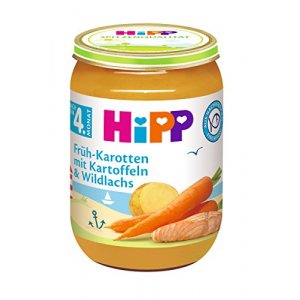 HiPP Früh-Karotten mit Kartoffeln und Lachs (6er Pack) um 5,87 €