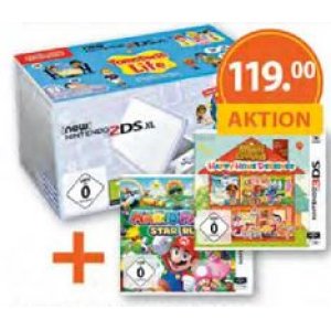Nintendo New 2DS XL Tomodachi Life Bundle + 2 Games um 119 €