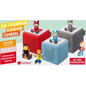 Toniebox – Starterset inkl. Versand um 59,99 € statt 74,90 €