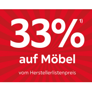 XXXLutz Zwickeltag Aktionen – z.B. 33% Rabatt auf Möbel!