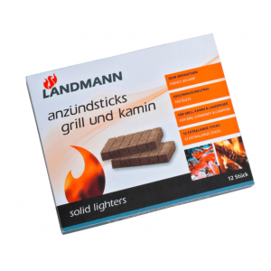 Landmann Anzündsticks (Grill + Kamin) 12 Riegel um 0,50 € statt 7,19 €