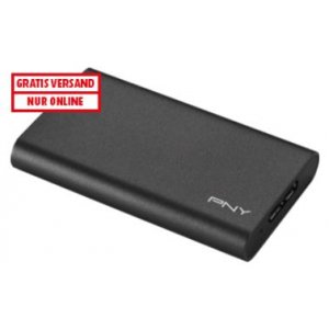 PNY Elite 480 GB Portable SSD inkl. Versand um 55 € statt 72,39 € 
