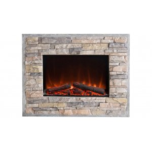 El Fuego LED-Elektro-Kamin Florenz Steinoptik 900/1800 kW um 94,99 €