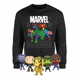 Marvel X-Mas Paket (5x Pop! Figuren + T-Shirt) um 26,99 € statt 82,99 €