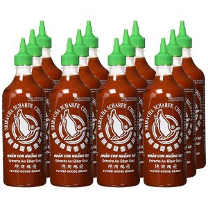 Flying Goose Chilisauce Sriracha (12 x 730 ml) um 12 €