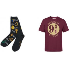 Harry Potter T-Shirt & Socken inkl. Versand um 9,99 €
