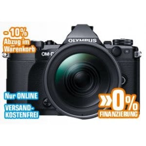 Olympus E-M5 Mark II Systemkamera + 12-40mm Objektiv um 899,10 €
