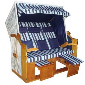 Strandkorb “Ostsee Valentina” 3-Sitzer um 255,36 € statt 369 €