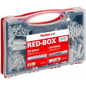 Fischer RED-Box (Universaldübel UX, Spreizdübel SX, 290 Teile) um 11,08€