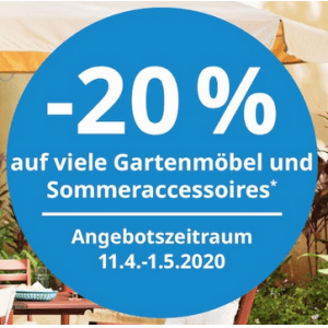 Ikea – 20% Rabatt auf viele Gartenmöbel und Sommeraccessoires