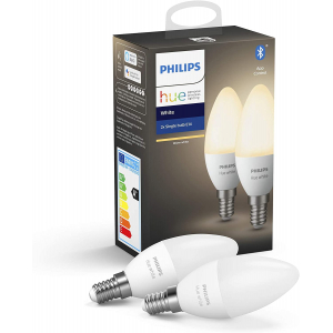 Philips Hue White E14 LED Lampe Doppelpack um 21,84 € statt 33,90 €