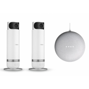 2x Bosch Smart Home 360° Innenkamera + Google Nest Mini um 349 €