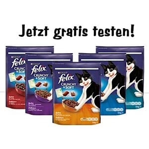 FELIX® Crunchy & Soft im Wert von 15 € GRATIS testen