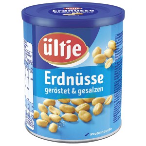 5x ültje Erdnüsse, geröstet und gesalzen 500 g um 14,35 € statt 24,88 €