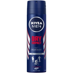 5x NIVEA MEN Dry Impact Deo Spray (150 ml) um 5,23€ statt 8,45€