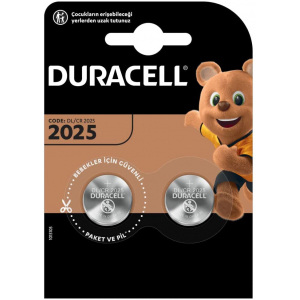 2x Duracell Specialty 2025 Lithium-Knopfzelle 3V um 0,98 € statt 4,42 €