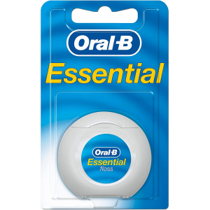 5x Oral-B Essentialfloss Zahnseide ungewachst, 50m um 4,35€