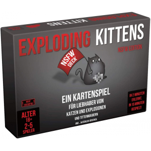 Exploding Kittens NSFW Edition Partyspiel um 12,42 €