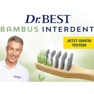 Dr. Best Bambus Interdent Zahnbürste GRATIS testen