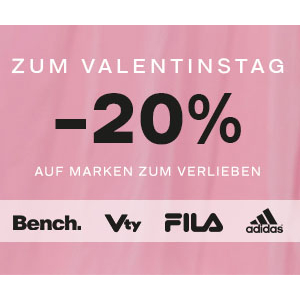 Deichmann – 20% Rabatt auf reguläre Artikel von adidas, Bench, Vty, Victory und Fila (gratis Versand)