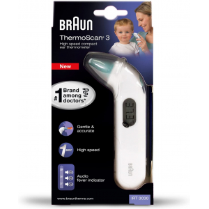 Braun ThermoScan 3 Infrarot Ohrthermometer um 19,06 € statt 26,60 €