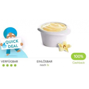 Pudding GRATIS kaufen mit Marktguru App (max. 1 €)