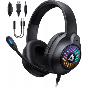 AUKEY RGB Gaming Headset mit Stereosound um 19,99 € statt 24,99 €