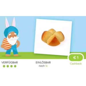 1 € Cashback auf Osterpinze (Marktguru App)