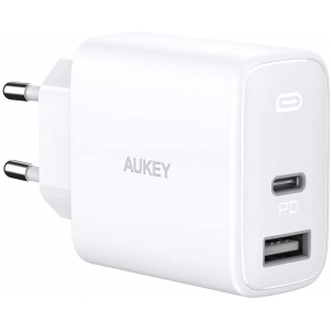 AUKEY USB-C PD Ladegerät 32W (2 Port) um 18,11 € statt 25,37 €