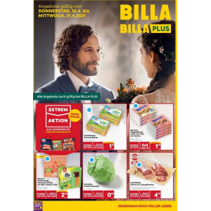Billa / Billa Plus – Spitzenpreise zur “Neueröffnung” (15. bis 21. April)