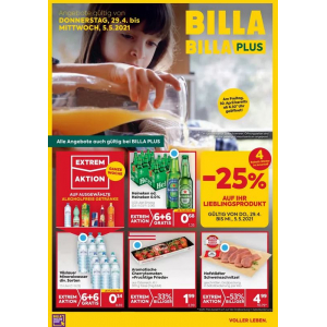 Billa / Billa Plus – Spitzenpreise zur “Neueröffnung” (29.04. bis 05.05.)